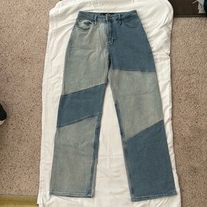 Hollister patchwork jeans